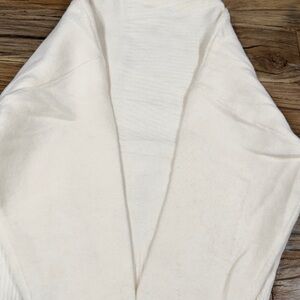 Zara Cream Women's Poncho